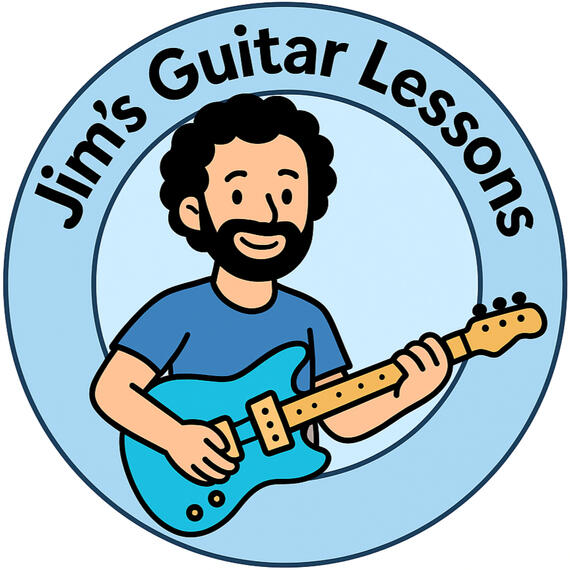 Jims Guitar Lessons Logo